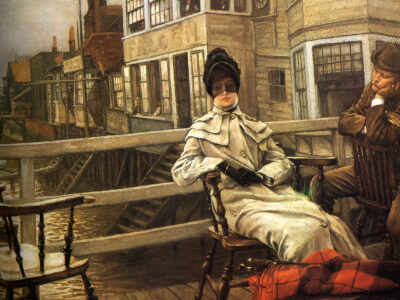 油画 ：James Tissot