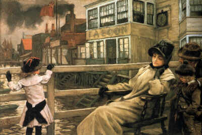 油画 ：James Tissot