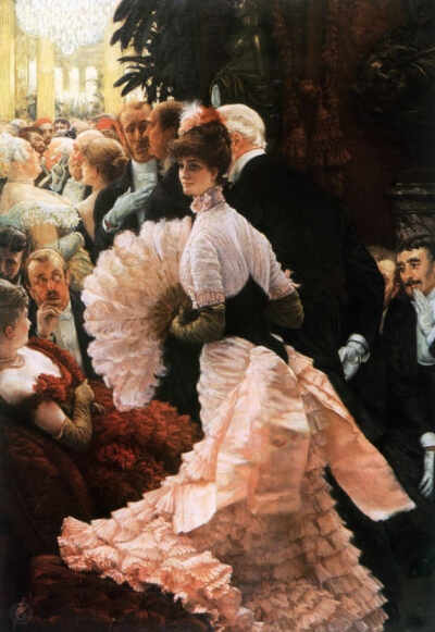 油画 ：James Tissot