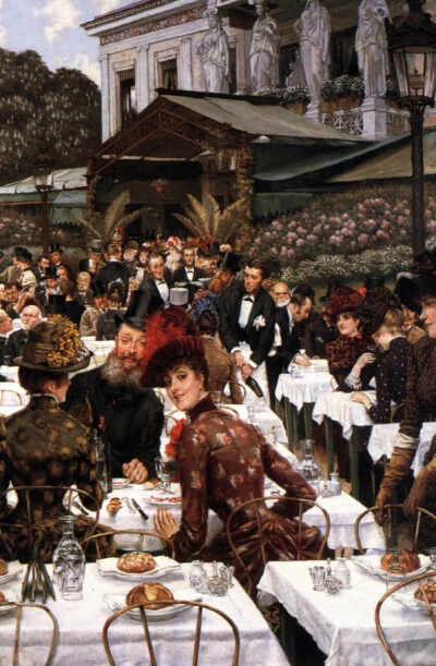 油画 ：James Tissot