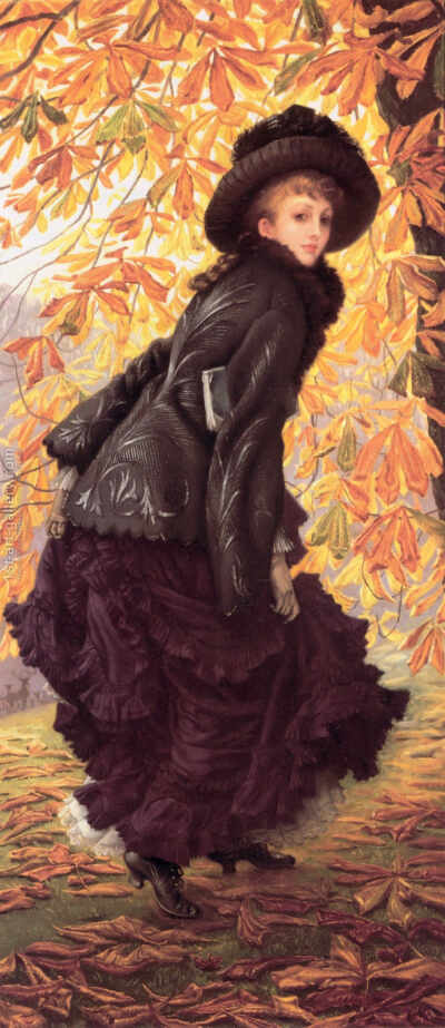 油画 ：James Tissot