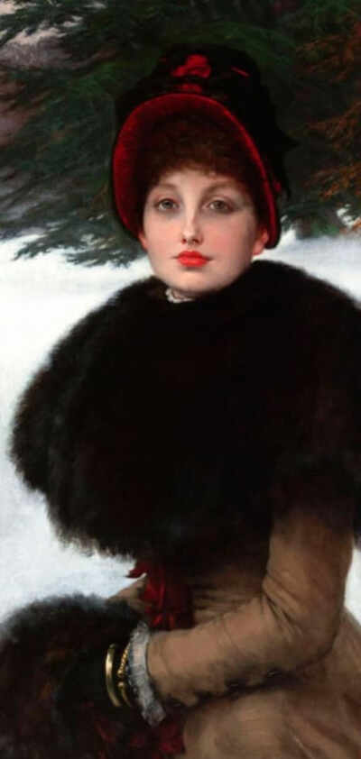 油画 ：James Tissot