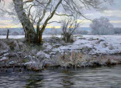 油画 ：Peter barker