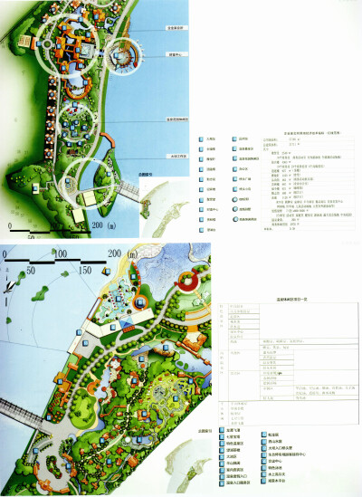 滨水景观平面图