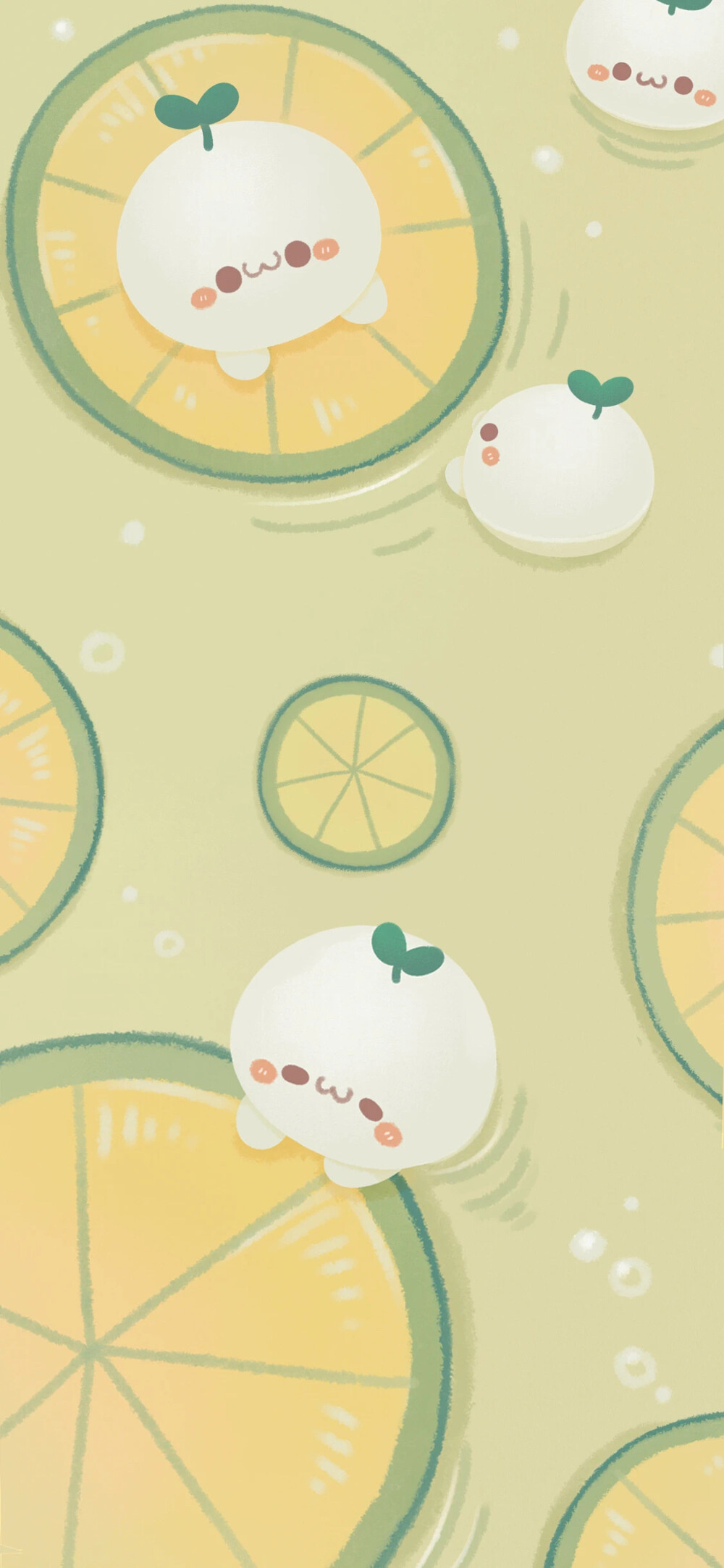 长草颜团子手机壁纸