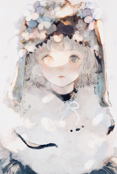 少女心手机壁纸 插画手机壁纸