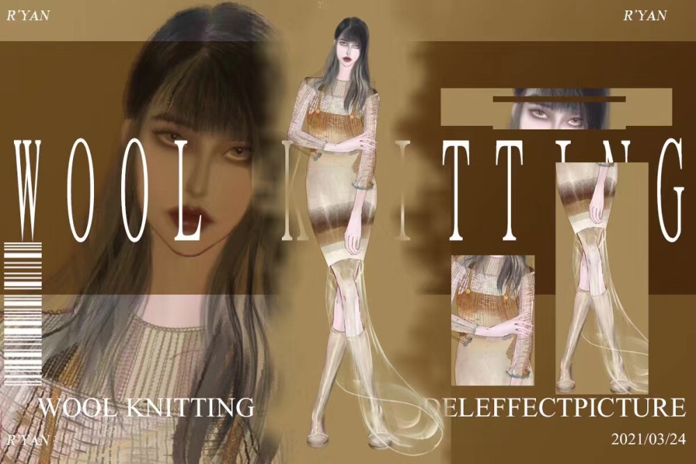 服装设计的效果图