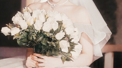 仙气婚纱女神，人间理想优质背景女头（侵删）