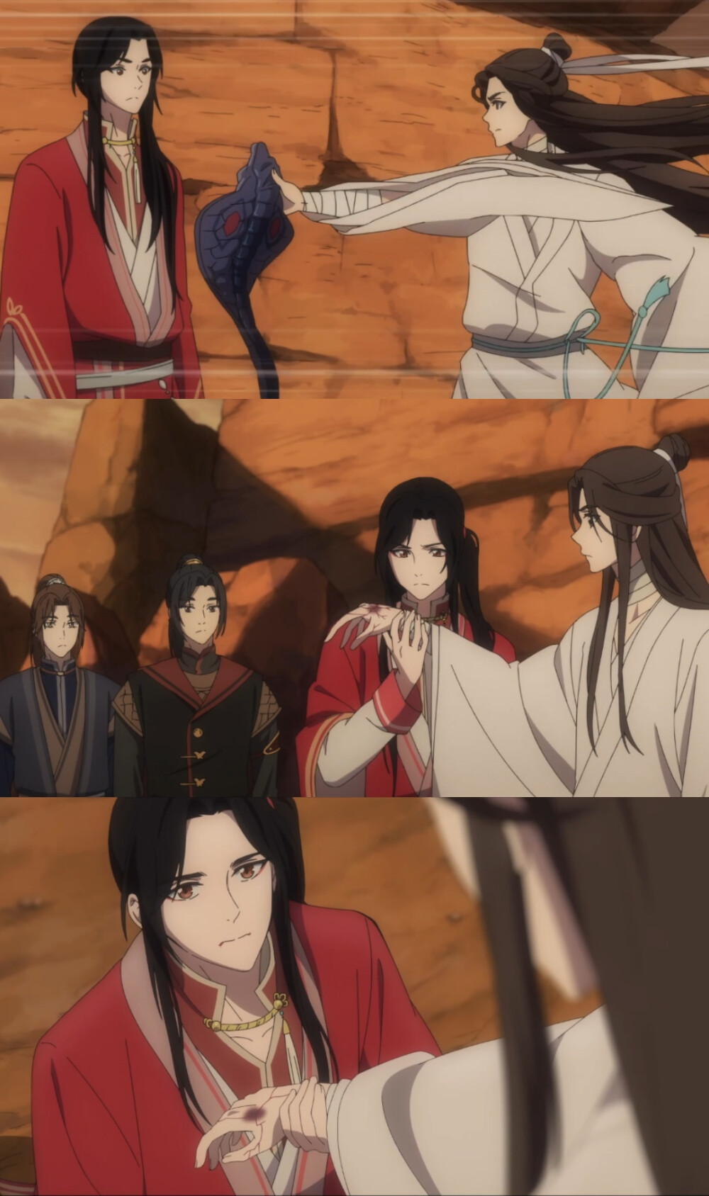 天官赐福/三格壁纸 by.小晴