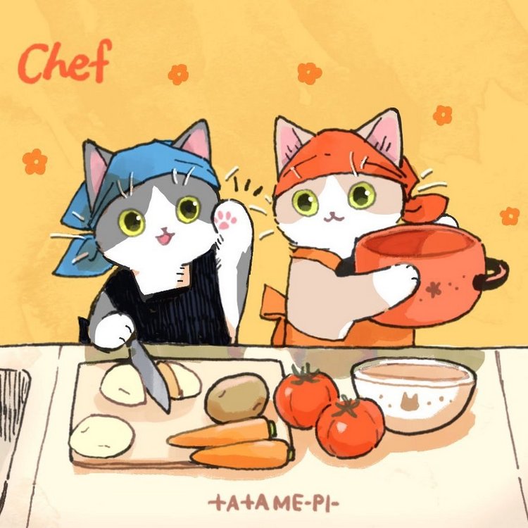 可爱的猫猫 ~ 画师たたメーピー插画作品