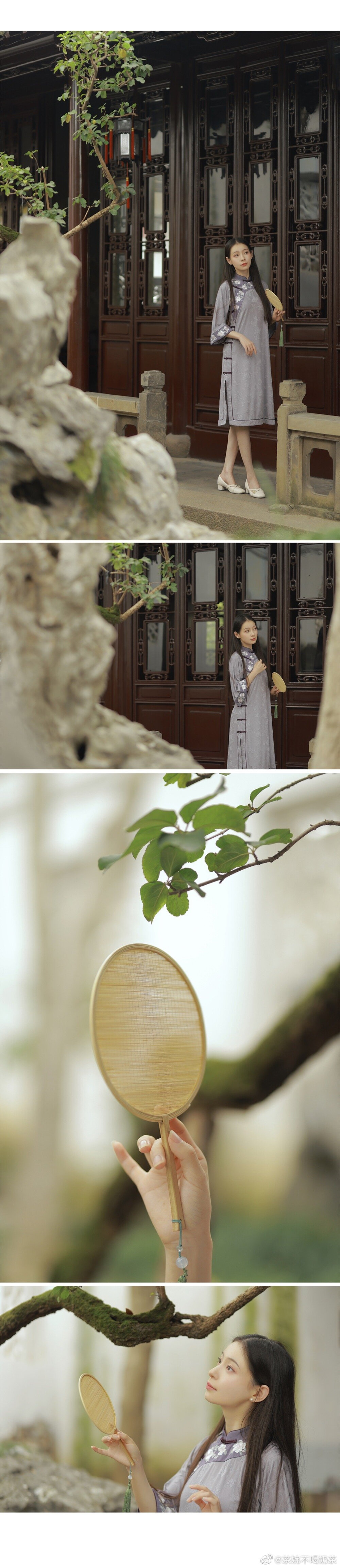 #宁波约拍#
永远向温柔低头 温柔到骨子的旗袍写真
仙女@弥璎呀
旗袍@子颂东方美学游园惊梦
妆发@_是叶璃呀_
摄影，后期@茶婉不喝奶茶
同行@April @_是叶璃呀_ 感恩
#宁波汉服##宁波约拍##宁波汉服##摄影##杭州约拍##江浙沪约拍#