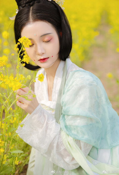 夜来春雨润垂杨，春水新生不满塘。
日暮平原风过处，菜花香杂豆花香。