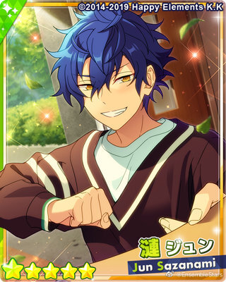 【フィーチャースカウト 纯篇】
▽新登场卡片！
5星 涟 纯 M绿  B蓝
4星 七种 茨 M蓝  B红
3星 朱樱 司 M红  B黄
3星 乱 凪砂 M黄  B红