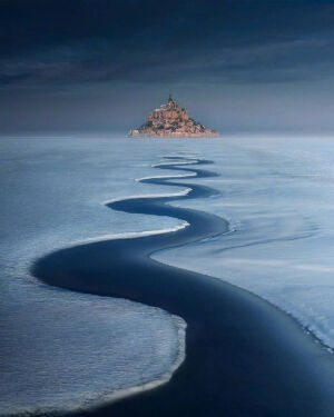 Mont-Saint-Michel and its Bay