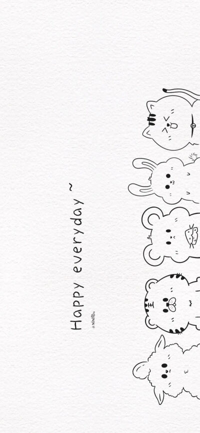 可爱 文字 壁纸