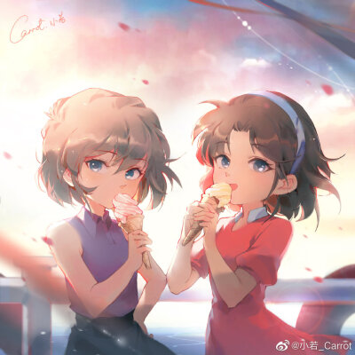 画师微博：小若_Carrot