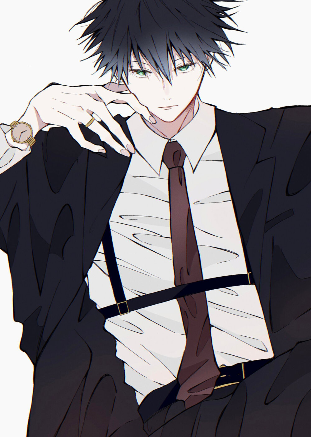 #日本动漫##漫画##咒术回战#
咒术/五伏#五伏#
twi：zhe_seto3317 ​ 拿图点赞