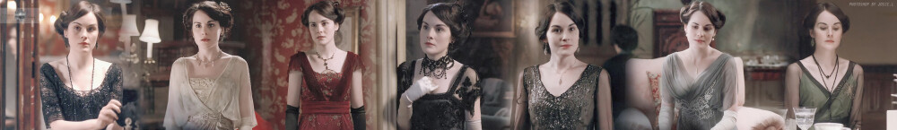 唐顿庄园 Downton Abbey｜Lady Mary Crawley (Michelle Dockery)
[weibo@Josie_L阿心]