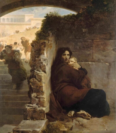 Scène du Massacre des Innocents / 无辜者的大屠杀
Léon Cogniet / 萊昂·科涅 [法] (1794-1880)