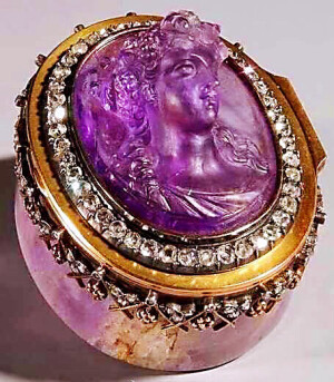 欧仁妮皇后 Empress Eugénie cameo 盒子