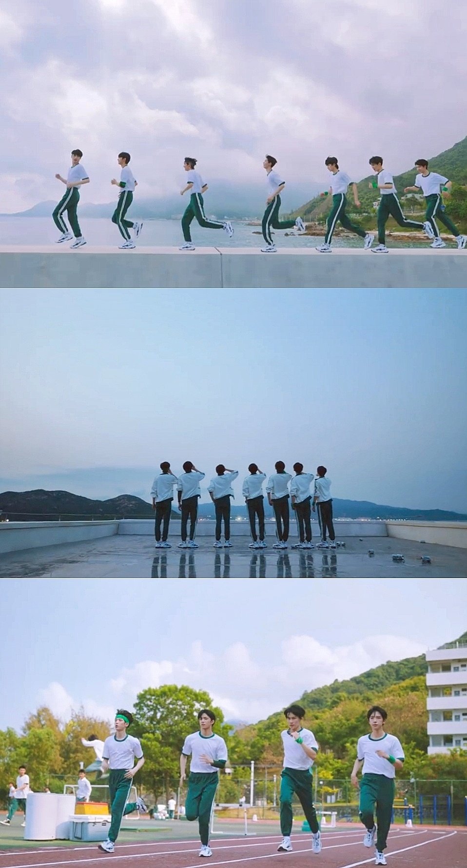 时代少年团 "没有人永远少年 但山城的夏天永远有少年" 图源cr.