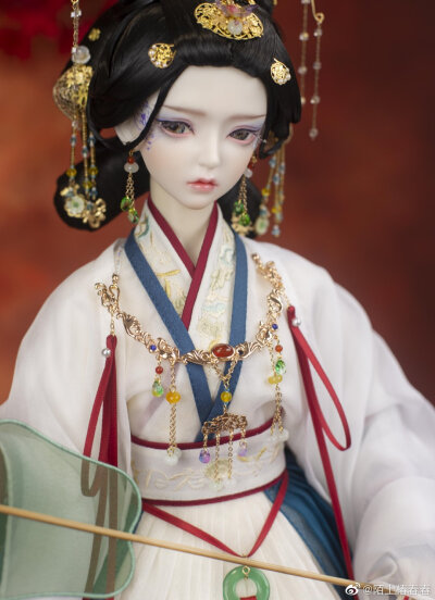 古风美人 SD娃娃 BJD 玩具 人偶 壁纸 萌物