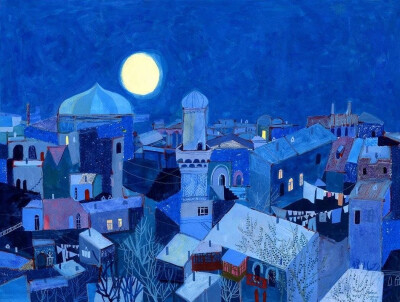 俄罗斯插画师Victoria Semykina，她喜欢探索新事物，尤其是尝试各种与纸张相关的技艺，她的作品经常融合了拼贴、剪刻、手绘等多种艺术表现形式。