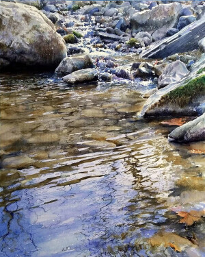 Rukiye Garip  水彩风景