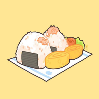 萌猫咪 插画 By_あしろashi