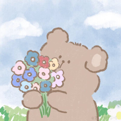 小熊闺蜜头像