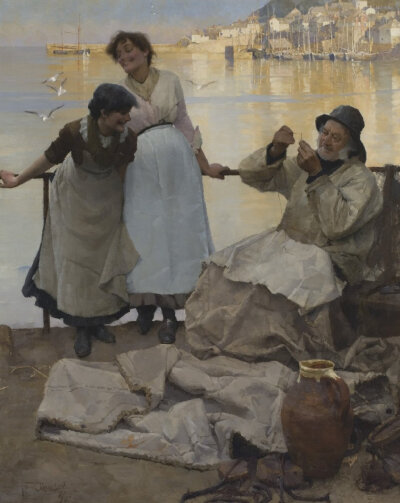 弗兰克·布拉姆利（Frank Bramley, 1857-1915）