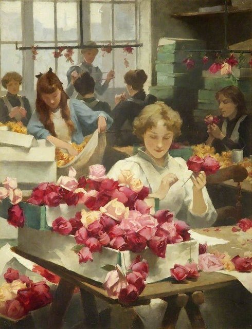 塞缪尔·梅尔顿·费舍尔（Samuel Melton Fisher，1860-1939），英国学院派画家。