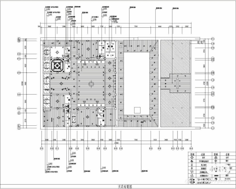 代CAD✨
1、原始平面图
2、平面布局图
3、天花吊顶图
4、地面铺装图
5、开关布局图
6、灯具布置图
