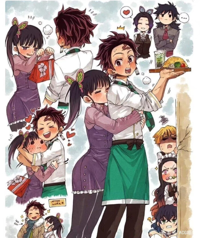 鬼灭之刃 炭香 灶门炭治郎 栗花落香奈乎