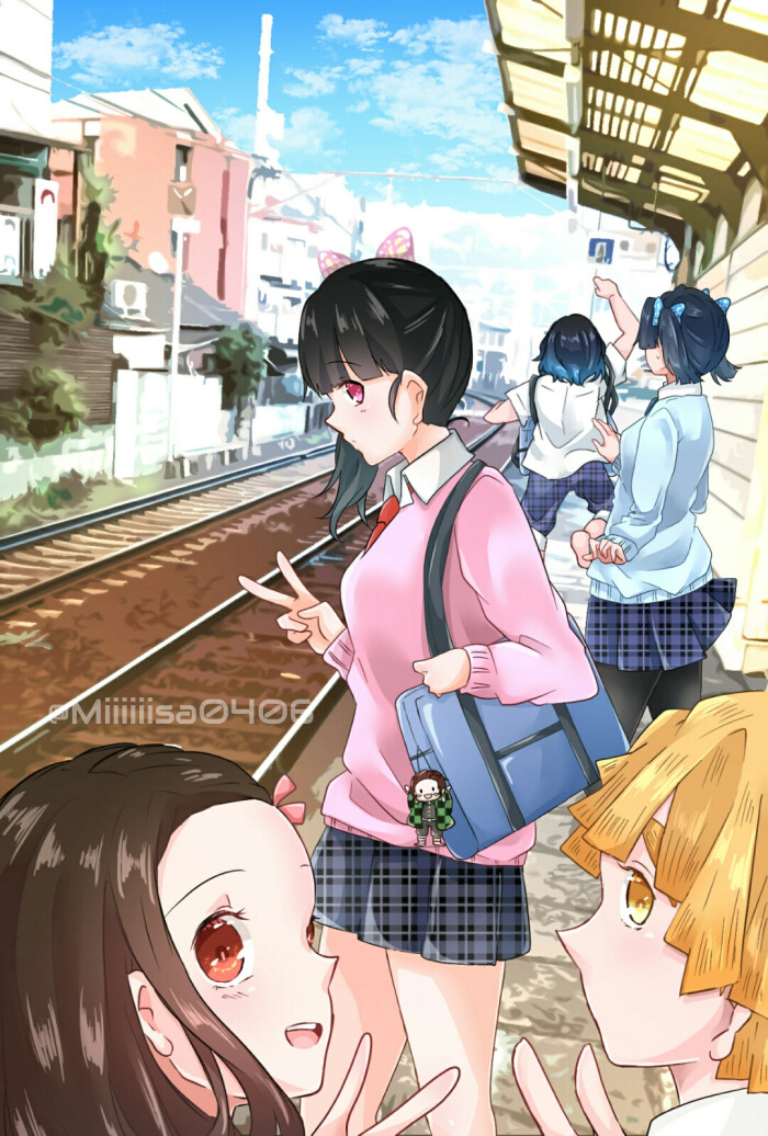 鬼灭之刃 炭香 灶门炭治郎 栗花落香奈乎