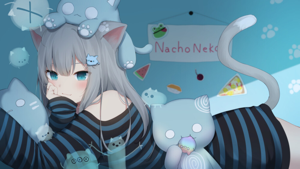 画师 甘城なつき。自设Nacho