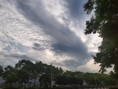 暴风雨后