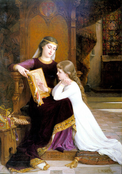 埃米尔·穆尼尔（Emile Munier）绘画作品