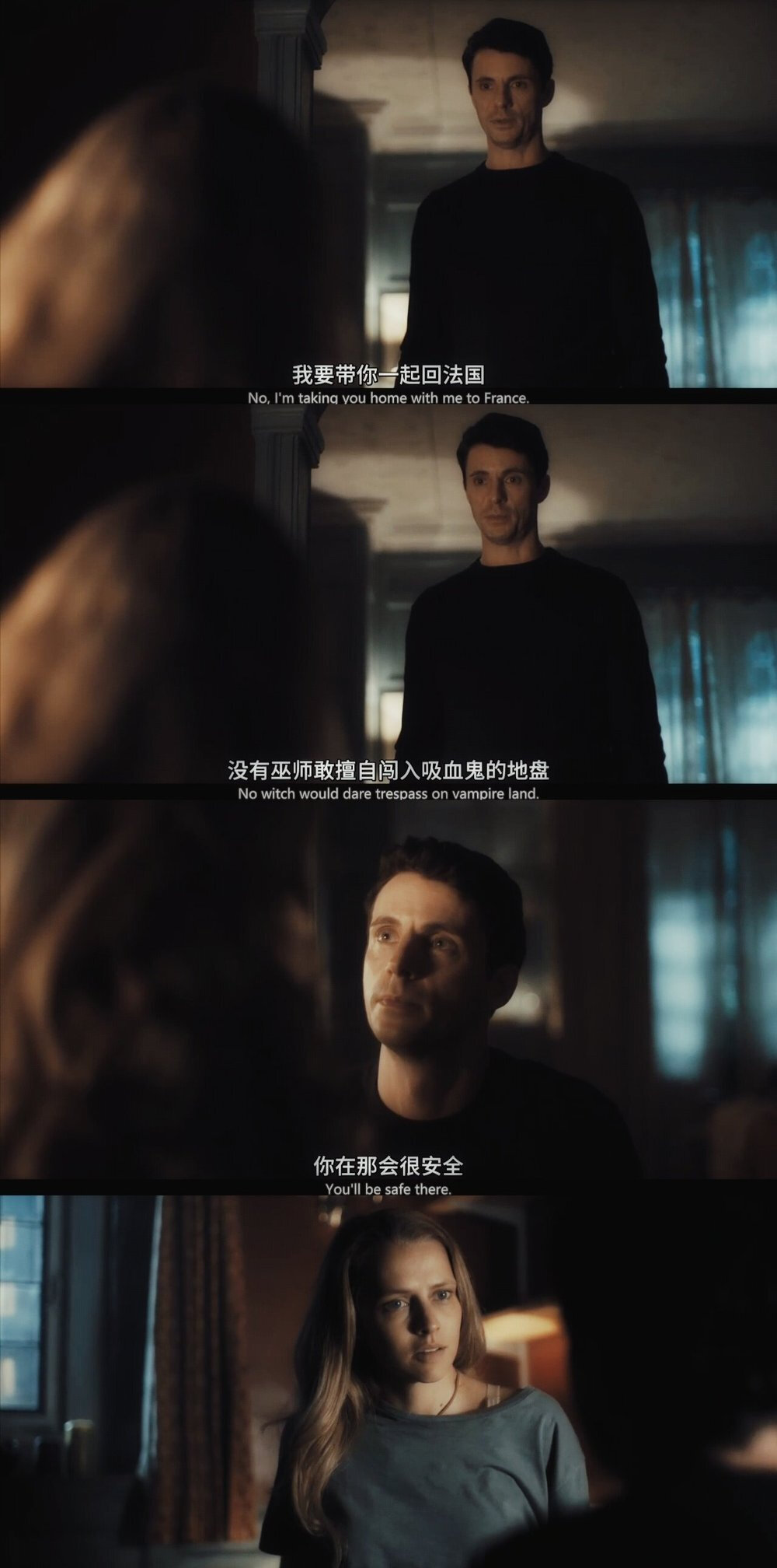 A Discovery of Witches 发现女巫
Matthew Goode & Teresa Palmer, Matthew Clairmont & Diana Bishop
[weibo@阿拉斯猪猪猪]