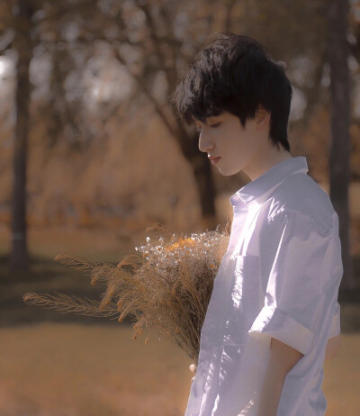 我永远爱傍晚轻抚的微风和落日黄昏.严浩翔