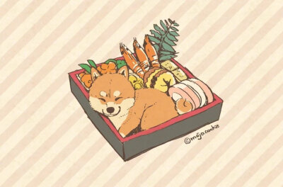[cp]日本插画师 もじゃクッキー可爱的动物美食插画 ​​​[/cp]