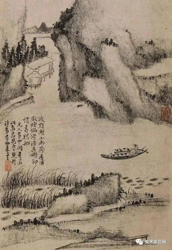 戴本孝（1621－1691），和州（今安徽省和县）人。字务旃，号前休子，终生不仕，以布衣隐居鹰阿山，故号鹰阿山樵，别号黄水湖渔父、太华石屋叟等，清代画家。性喜交游，与画家、诗人渐江、龚贤、石涛等友善。善画山水，创作上主张学古人而不拘泥于古人成法，强调要“以天地为真本”和“我用我法”。