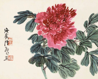 陆抑非（1908年－1997年），名翀，字一飞，1937年后改抑非，花甲后自号非翁，古稀之年沉疴获痊，又号苏叟。江苏常熟人，是中国现当代杰出的画家和卓越的美术教育家。擅花鸟画，尤以牡丹为长。