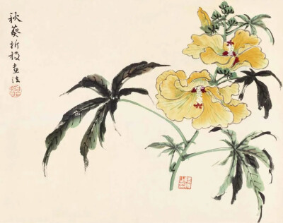 陆抑非（1908年－1997年），名翀，字一飞，1937年后改抑非，花甲后自号非翁，古稀之年沉疴获痊，又号苏叟。江苏常熟人，是中国现当代杰出的画家和卓越的美术教育家。擅花鸟画，尤以牡丹为长。