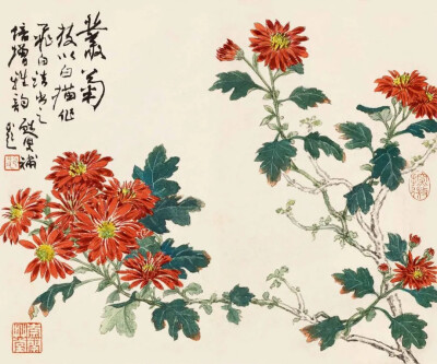 陆抑非（1908年－1997年），名翀，字一飞，1937年后改抑非，花甲后自号非翁，古稀之年沉疴获痊，又号苏叟。江苏常熟人，是中国现当代杰出的画家和卓越的美术教育家。擅花鸟画，尤以牡丹为长。