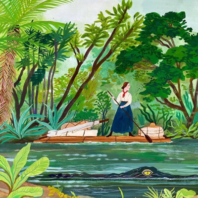 插画师 Becca Stadtlander