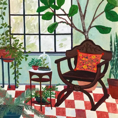 插画师 Becca Stadtlander