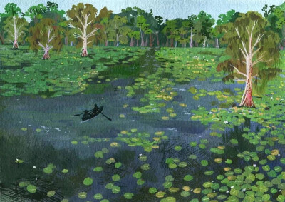 插画师 Becca Stadtlander