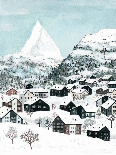 插画师 Becca Stadtlander