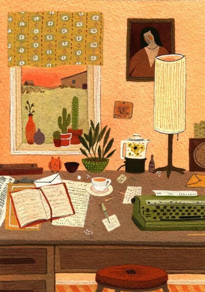 插画师 Becca Stadtlander